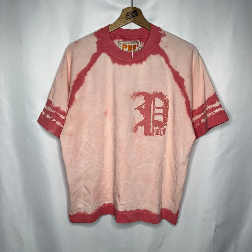 PDF Channel Double Stripes Flag Red/Pink Sample Tee Medium